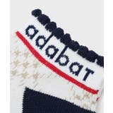 【新レーベル ADABAT NAVY】アンクルロゴベリーショートソックス | adabat | 詳細画像5