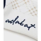 【新レーベル ADABAT NAVY】アンクルロゴベリーショートソックス | adabat | 詳細画像6