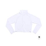 ホワイト(001) | UVカット メッシュスタンドボレロ | adabat