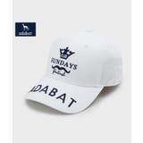 ホワイト(001) | 【新レーベル ADABAT NAVY】サンデーズキャップ | adabat