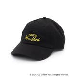 ブラック(019) | 【NYC×GOOD ROCK SPEED別注】ロゴ刺繍キャップ | OPAQUE.CLIP