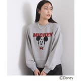 グレー(012) | 《Mickey Mouse》プリントアソートスウェット【洗濯機OK】 | OPAQUE.CLIP