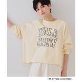 イエロー(031) | カレッジロゴ スウェットプルオーバー | OPAQUE.CLIP