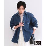 ブルー(093) | 【Lee別注】ウエスタンシャツデニムジャケット【洗濯機OK】 | OPAQUE.CLIP