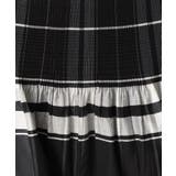 【ウエストゴム・洗える】リバーシブルシャーリングスカート | Dessin | 詳細画像5