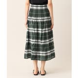 【ウエストゴム・洗える】リバーシブルシャーリングスカート | Dessin | 詳細画像16