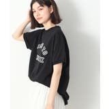 【リンクコーデ】ロゴチュニックTシャツ | Dessin | 詳細画像1 