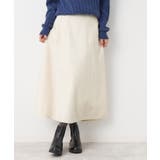 【7色展開・後ろゴム】フレアメルトンスカート(XS~L) | Dessin | 詳細画像1