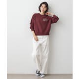 【洗える】メッセージ刺繍入りジャガードニット | Dessin | 詳細画像11 