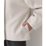 メランジ起毛ジャケット | Dessin | 詳細画像19 