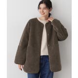 【2WAY】フェイクムートンコート | Dessin | 詳細画像9 