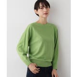 【洗える】ウールブレンド後ろボタンニット | Dessin | 詳細画像18 