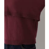 ノースリーブインナー付きVネックショート丈ニット | Dessin | 詳細画像27