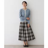 【洗える】バイカラーカーディガン | Dessin | 詳細画像8 