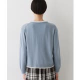 【洗える】バイカラーカーディガン | Dessin | 詳細画像15 