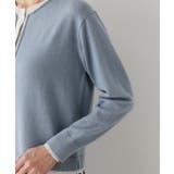 【洗える】バイカラーカーディガン | Dessin | 詳細画像17 