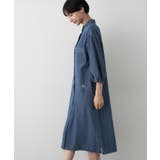 【洗える】60Zデニムワンピース | Dessin | 詳細画像1