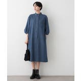 【洗える】60Zデニムワンピース | Dessin | 詳細画像2