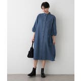 【洗える】60Zデニムワンピース | Dessin | 詳細画像3