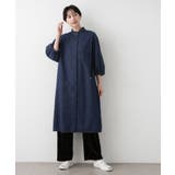 【洗える】60Zデニムワンピース | Dessin | 詳細画像7