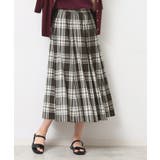 【ウエストゴム/洗える】映えチェック柄スカート（XS~L） | Dessin | 詳細画像12 