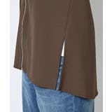 【セットアップ可/洗える】サイドスリットVネックジレ | Dessin | 詳細画像14 