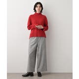 【洗える】センタータックラインハイネックニット | Dessin | 詳細画像19