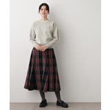 【洗える】カシミヤブレンドスウェットライクニット | Dessin | 詳細画像3