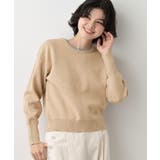 【洗える】カシミヤブレンドスウェットライクニット | Dessin | 詳細画像9