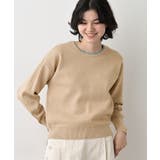 【洗える】カシミヤブレンドスウェットライクニット | Dessin | 詳細画像10