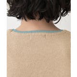 【洗える】カシミヤブレンドスウェットライクニット | Dessin | 詳細画像17