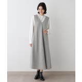 【体型カバー・洗える】ドロップショルダーブラウス | Dessin | 詳細画像5 