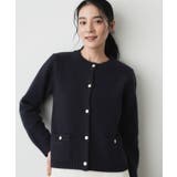 ウールカシミヤカーディガン | Dessin | 詳細画像9