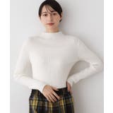 【洗える】リブタートルネックニット | Dessin | 詳細画像1 