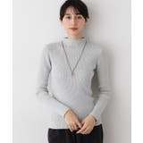 【洗える】リブタートルネックニット | Dessin | 詳細画像5 