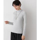 【洗える】リブタートルネックニット | Dessin | 詳細画像6 