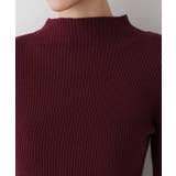 【洗える】リブタートルネックニット | Dessin | 詳細画像24 