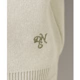 【キレイ見え/洗える】ジャカード編みフードジップ | Dessin | 詳細画像12