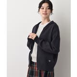 【キレイ見え/洗える】ジャカード編みフードジップ | Dessin | 詳細画像5