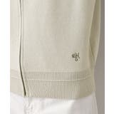 【キレイ見え/洗える】ジャカード編みフードジップ | Dessin | 詳細画像19