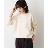 【洗える】クルーネックワイドニット | Dessin | 詳細画像2