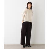 【洗える】クルーネックワイドニット | Dessin | 詳細画像3