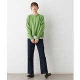 【洗える】クルーネックワイドニット | Dessin | 詳細画像22