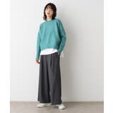 【洗える】クルーネックワイドニット | Dessin | 詳細画像26