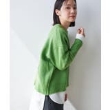 【洗える】クルーネックワイドニット | Dessin | 詳細画像17