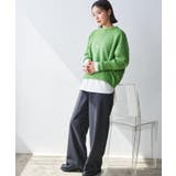 【洗える】クルーネックワイドニット | Dessin | 詳細画像18