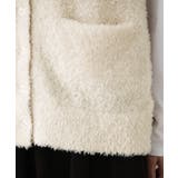 【洗える】Vネックシャギーベスト | Dessin | 詳細画像19 