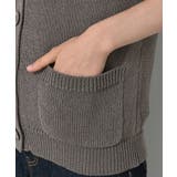 【洗える】フレンチスリーブニットベスト | Dessin | 詳細画像14