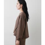 【セットアップ可・洗える】マシュマロスウェードジップブルゾン | Dessin | 詳細画像14