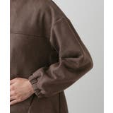 【セットアップ可・洗える】マシュマロスウェードジップブルゾン | Dessin | 詳細画像17